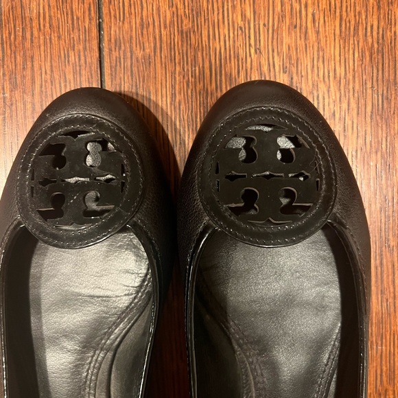 Tory Burch Black Leather Loafers - Picture 3 of 3